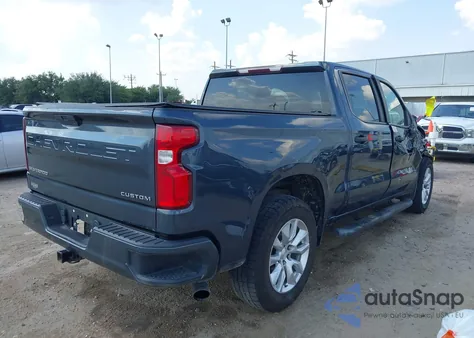 2021 Chevrolet Silverado 1500 2Wd Short Bed Custom from USA, damaged, VIN 1GCPWBEK0MZ193819